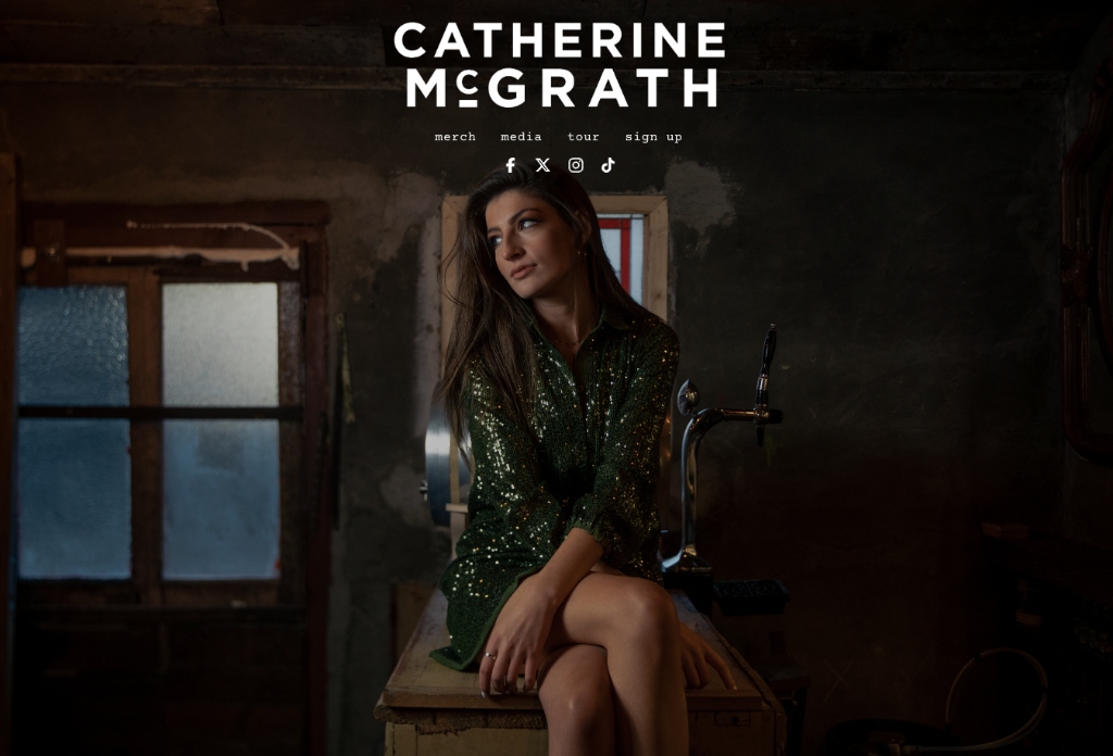 Catherine McGrath Mobile Site